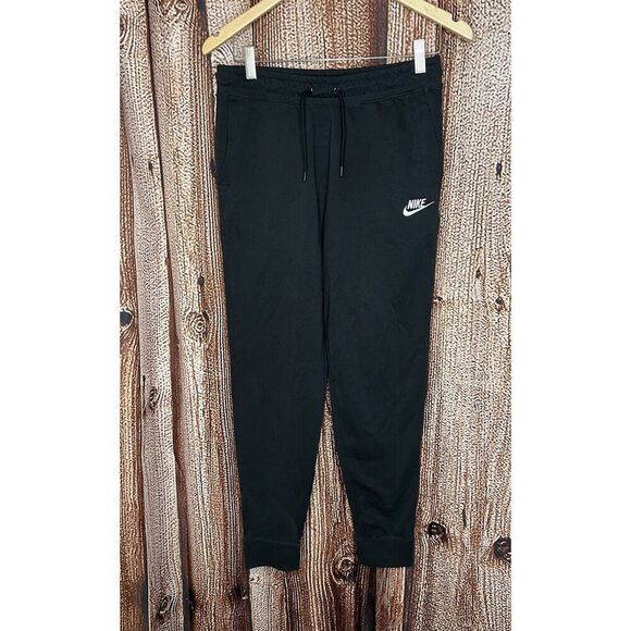 Nike Sportswear Womens Black Fleece Sweatpants Size small - Picture 1 of 3